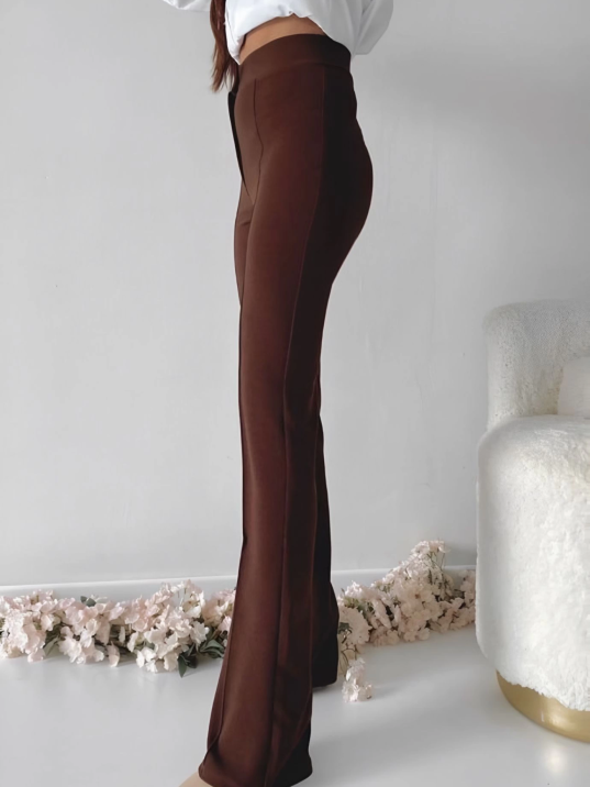 Önü cumalı ithal krep pantolon Önü cumalı ithal krep pantolon