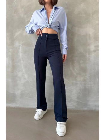 Önü cumalı ithal krep pantolon Önü cumalı ithal krep pantolon