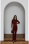 Ottoman Alt Üst Takım Bordo Pt510442