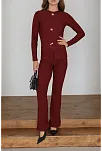 Ottoman Alt Üst Takım Bordo Pt510442