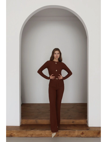 Ottoman Alt Üst Takım Kahve Pt510442