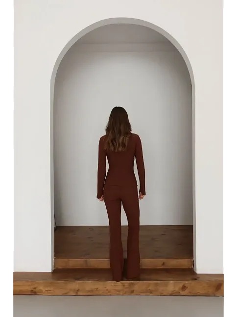 Ottoman Alt Üst Takım Kahve Pt510442
