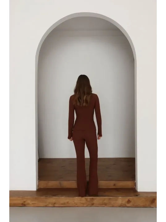 Ottoman Alt Üst Takım Kahve Pt510442