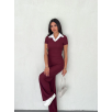 Ottoman kumaş beyaz gömlek yaka takım s4142 Ottoman kumaş beyaz gömlek yaka takım s4142