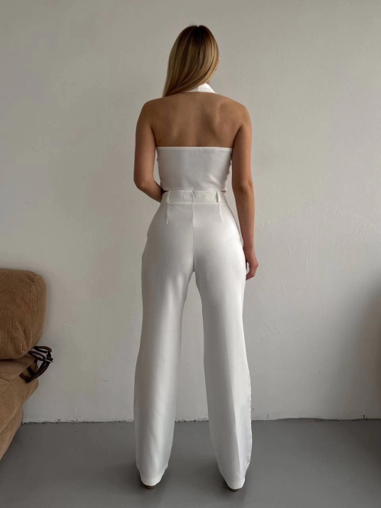 Palazzo pantolon beyaz s23211 Palazzo pantolon beyaz s23211