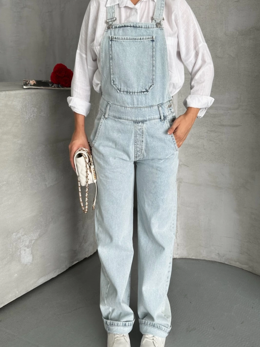 Pantolon kar yıkama salopet mavi d2514 Pantolon kar yıkama salopet mavi d2514