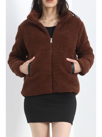 Peluş Şişme Mont Acıkahve - 22481.1839.