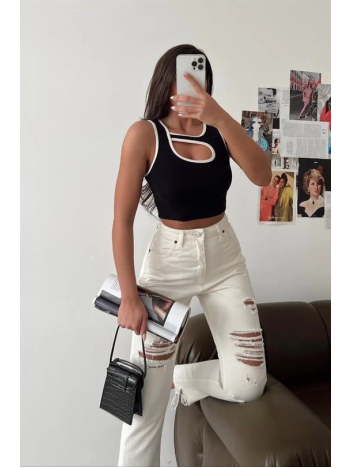 Pencereli kaşkorse crop