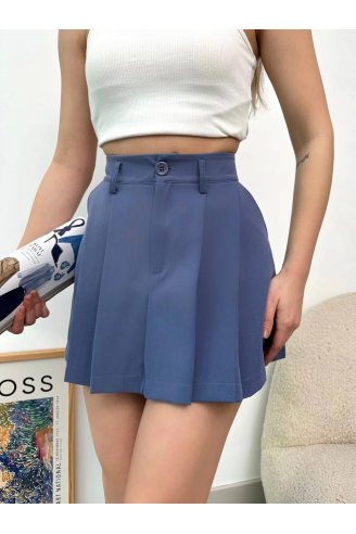 Pileli atlas mini etek s24820