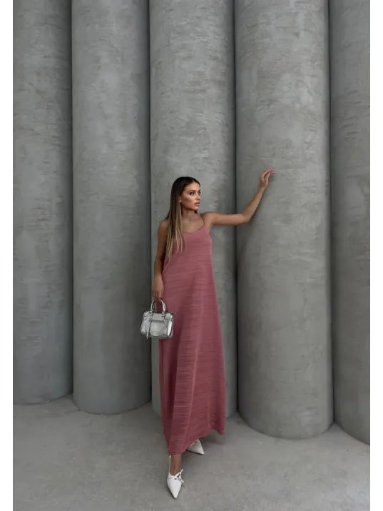 Piliseli Uzun Elbise