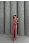 Piliseli Uzun Elbise