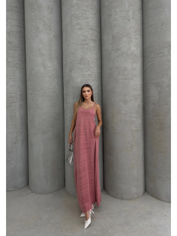 Piliseli uzun elbise