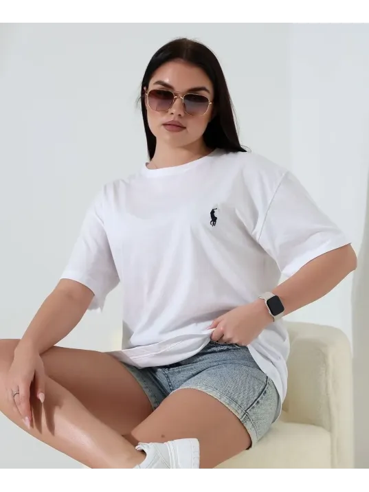 Pl Nakış İşlemeli Tişört