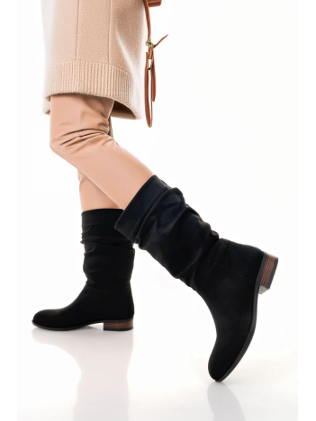 Plod Siyah Süet Çizme Plod Siyah Süet Çizme