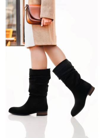 Plod Siyah Süet Çizme Plod Siyah Süet Çizme