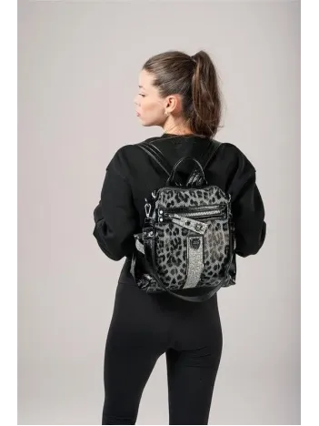 Poge Gri Cilt Kol Ve Sırt Çantası