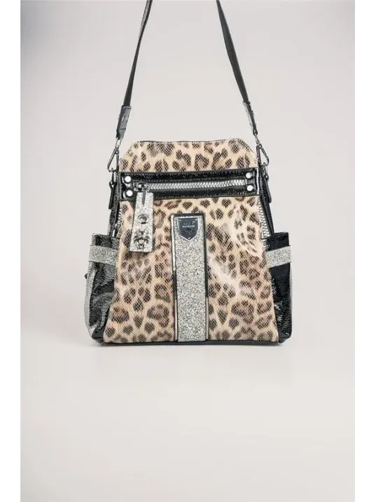 Poge Leopar Cilt Kol Ve Sırt Çantası Poge Leopar Cilt Kol Ve Sırt Çantası