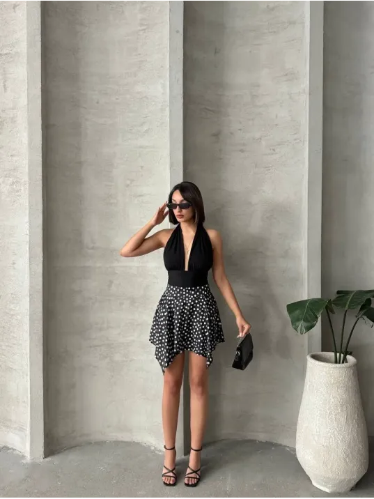 Puantiyeli Etek S25900