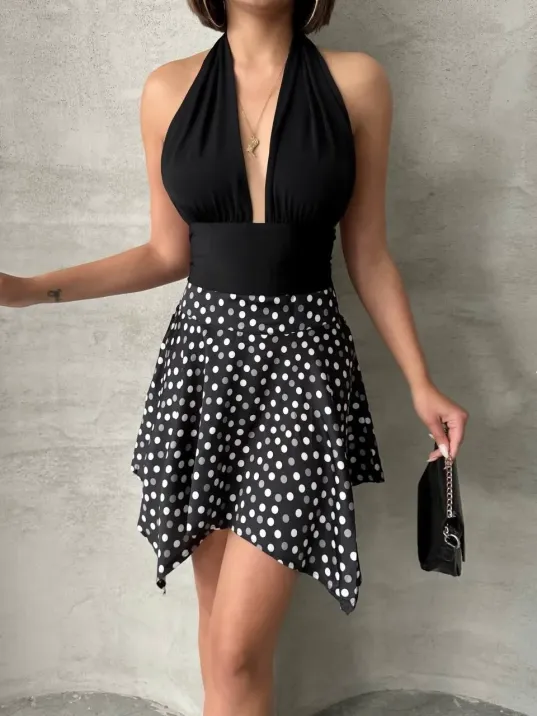 Puantiyeli Etek S25900