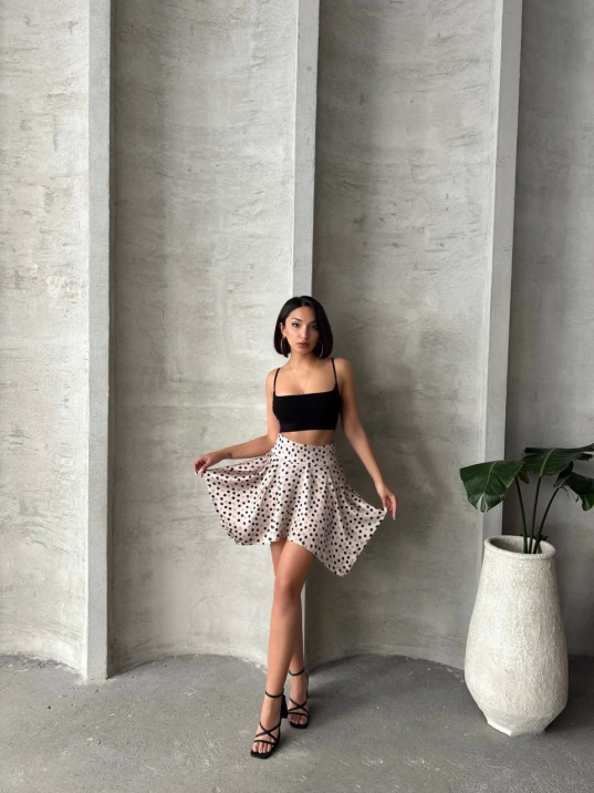 Puantiyeli etek s25900 Puantiyeli etek s25900