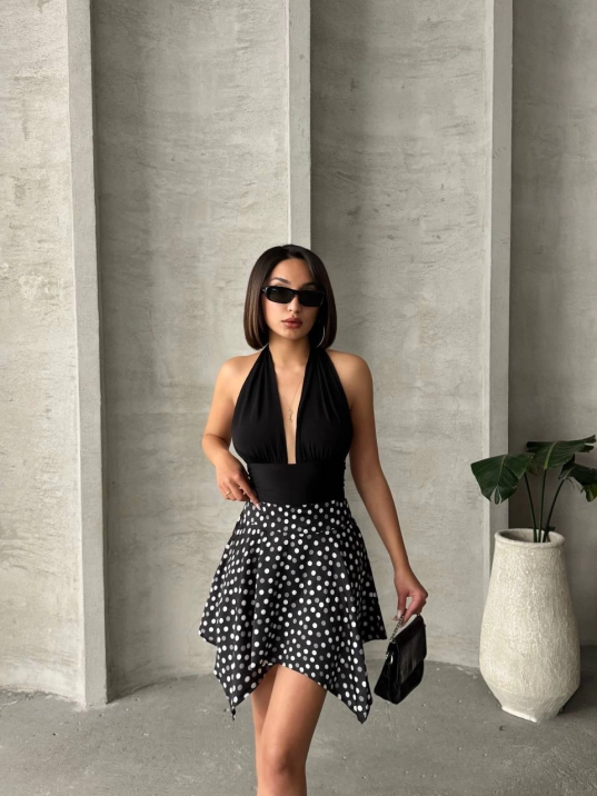 Puantiyeli etek s25900 Puantiyeli etek s25900