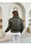 Puffer Kısa Mont Haki St25534