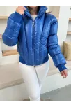Puffer Kısa Mont Mavi St25534