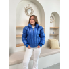Puffer kısa mont mavi st25534 Puffer kısa mont mavi st25534