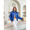 Puffer kısa mont mavi st25534 Puffer kısa mont mavi st25534