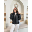 Puffer kısa mont siyah st25534 Puffer kısa mont siyah st25534