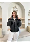 Puffer Kısa Mont Siyah St25534