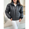 Puffer kısa mont siyah st25534 Puffer kısa mont siyah st25534