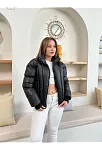 Puffer Kısa Mont Siyah St25534