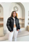 Puffer Kısa Mont Siyah St25534