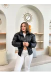Puffer Kısa Mont Siyah St25534