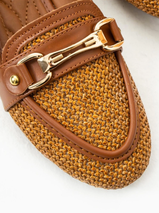 Rain Taba Cilt Babet Ayakkabı Rain Taba Cilt Babet Ayakkabı