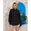 Relax fit keten gömlek siyah s255349 Relax fit keten gömlek siyah s255349