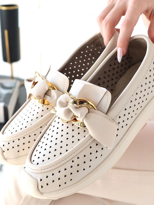 Riwan Bej Cilt Babet Ayakkabı Riwan Bej Cilt Babet Ayakkabı