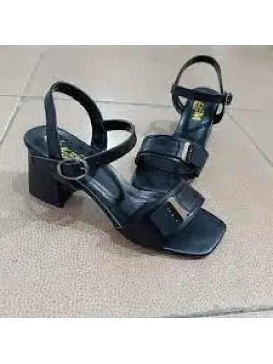 Ruty Siyah Cilt Topuklu Ayakkabı Ruty Siyah Cilt Topuklu Ayakkabı