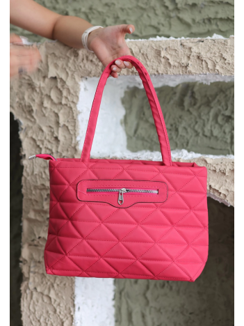 Shan Fuşya Saten Çanta Shan Fuşya Saten Çanta