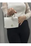Beyaz Cilt Krash Çanta