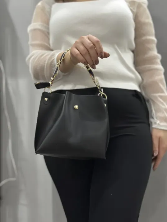 Siyah Cilt Zrm Çanta