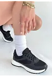 Slar Siyah Cilt Bağcıklı Spor Ayakkabı
