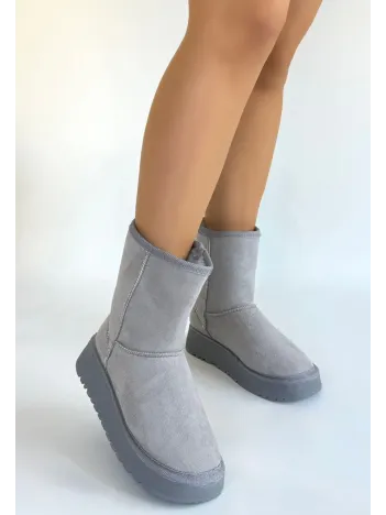 Sophia Gri Süet Bot