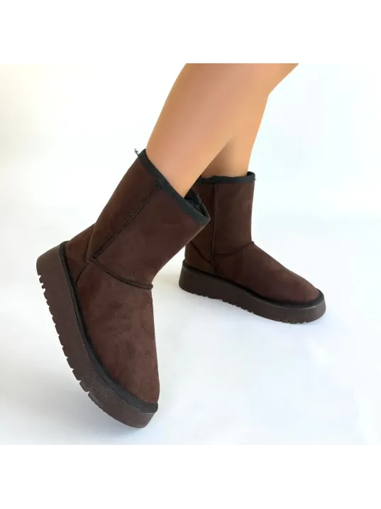 Sophia Kahverengi Süet Bot Sophia Kahverengi Süet Bot