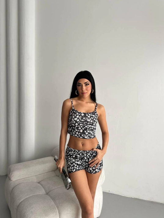 Şort pijama takımı Şort pijama takımı