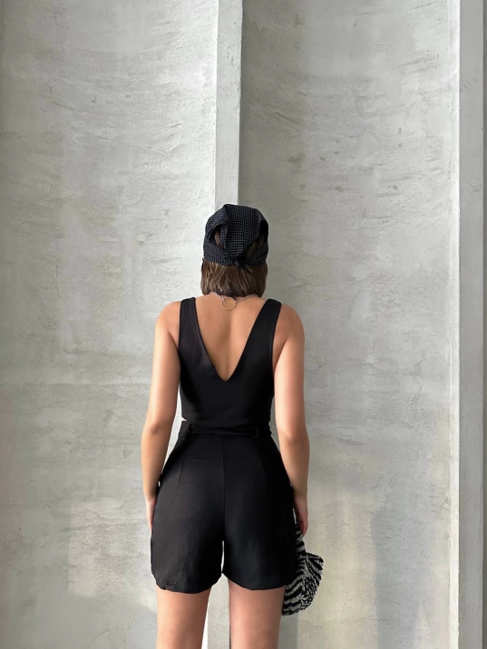 Şortlu keten takım s255014 Şortlu keten takım s255014