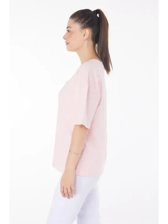 T-shirt Pembe