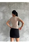 Taş Baskılı Kaş Korse Bluz