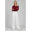 Tek Omuz İpli Bluz Bordo t4328 Tek Omuz İpli Bluz Bordo t4328